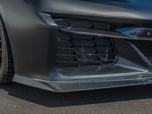 2020+ CORVETTE C8 Z06 & E-Ray | 3-PIECES FRONT LIP SPLITTER GROUND EFFECTS